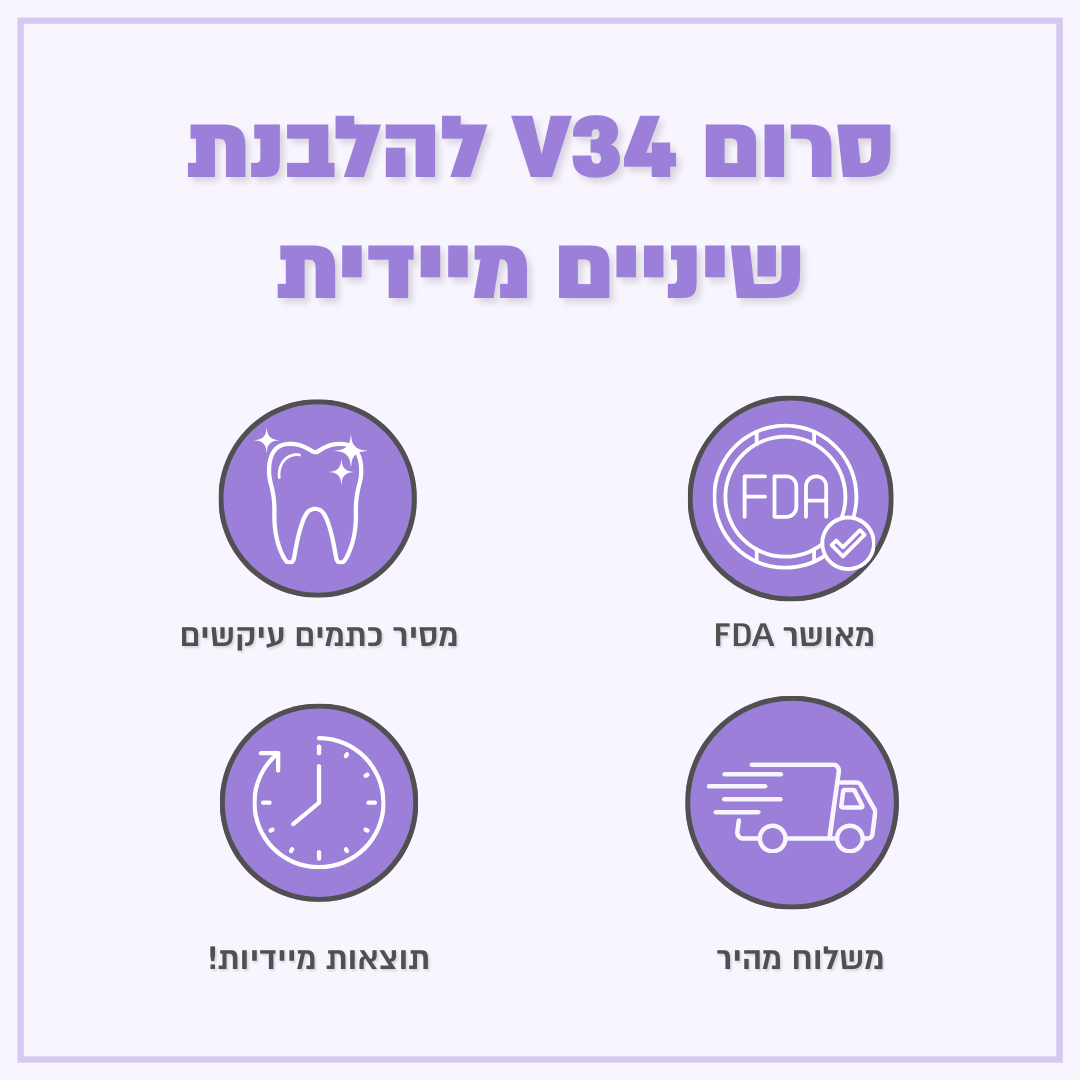סרום ההלבנה האינטנסיבי של Smileit