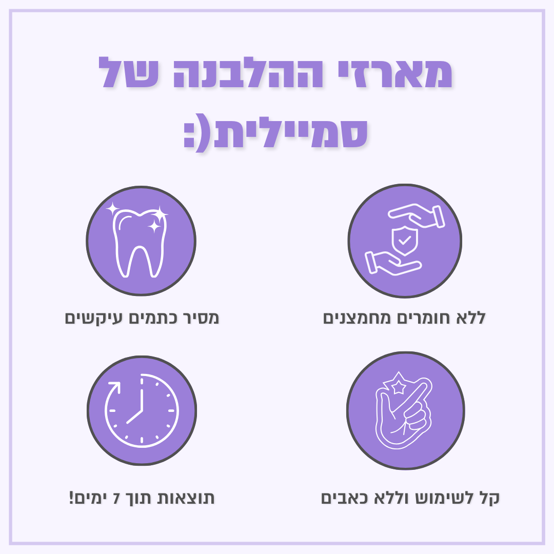 סרום ההלבנה האינטנסיבי של Smileit
